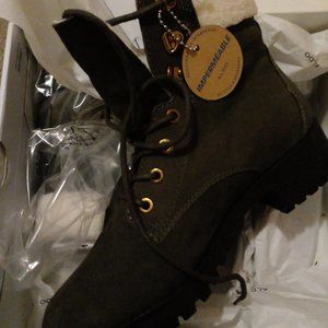 Aldo Rhaymma dark green boots